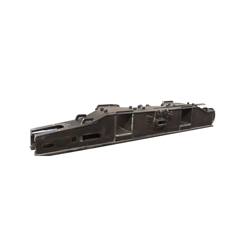 Crawler Crane Track Frame Carbon Steel Struktur Bahagian